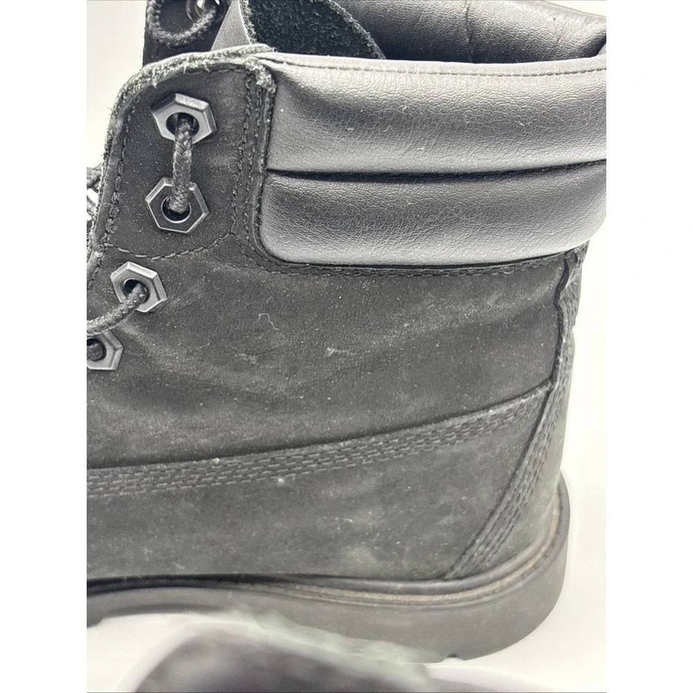 Timberland Linden Woods Women's 6-Inch Waterproof Boots Black Size 7W
